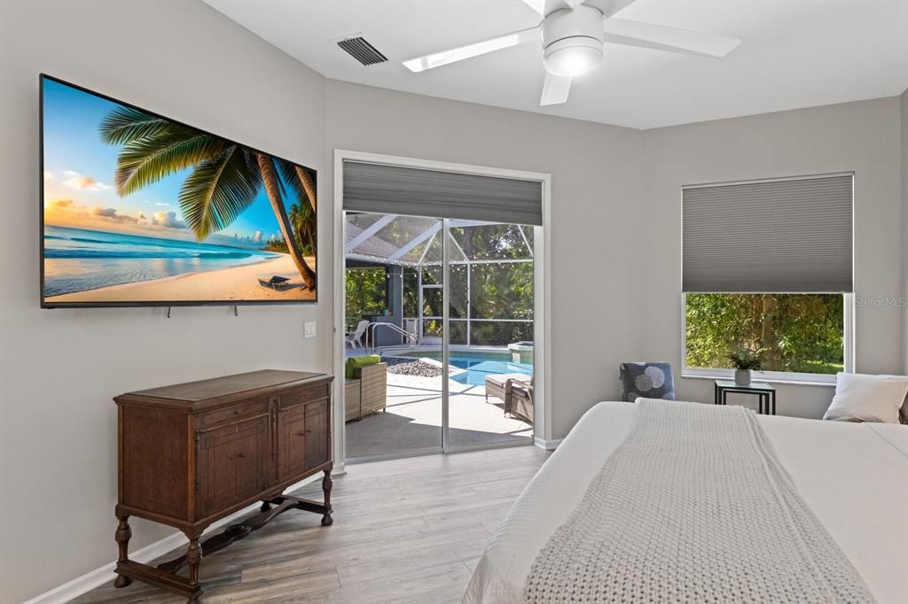 Primary Bedroom with Walk-In Oversized Closet and EnSuite Bath