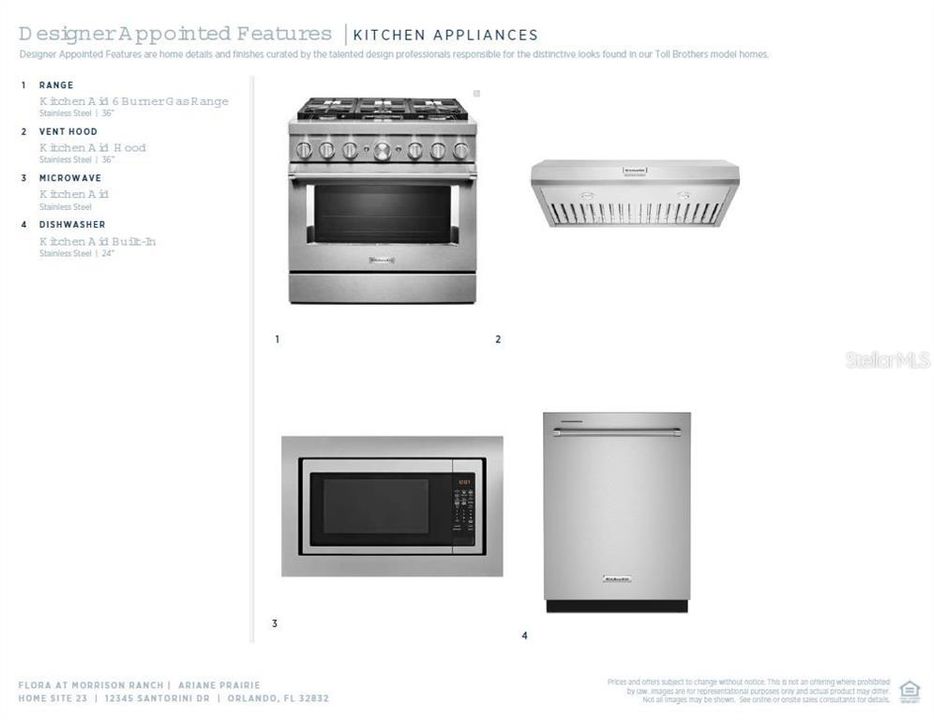 KitchenAid gas appliances