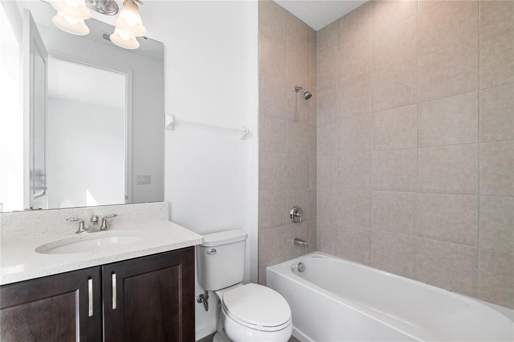Not this home - similar secondary bathroom