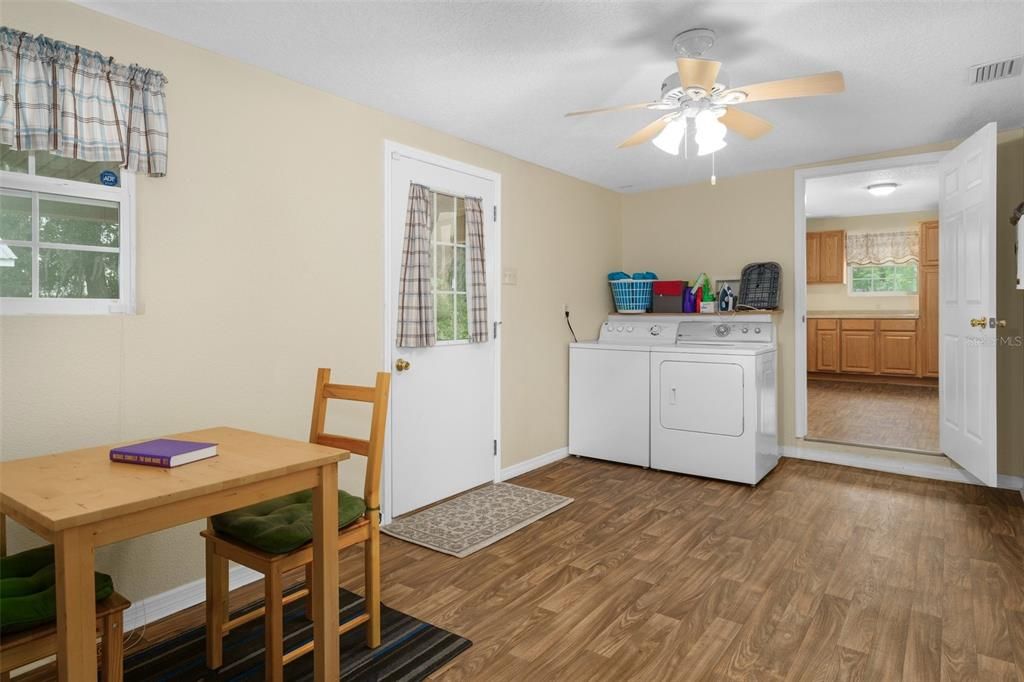 large 19 x 9 laundry room