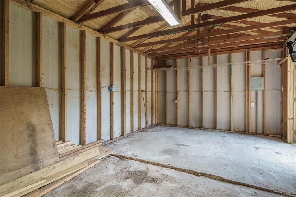 large 12 x 20 shed with electric