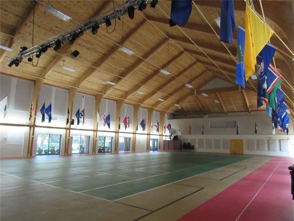 Arena in clubhouse
