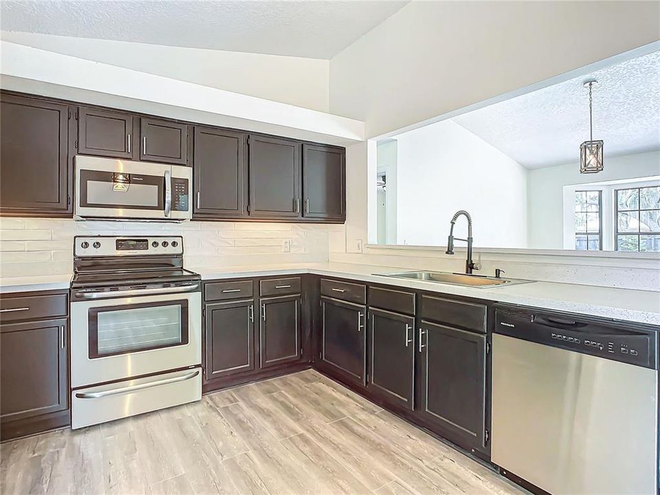 kitchen with plenty of counter space.