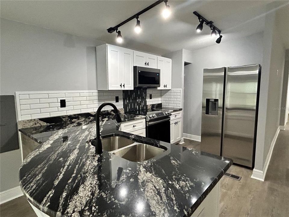 Dining area within the kitchen