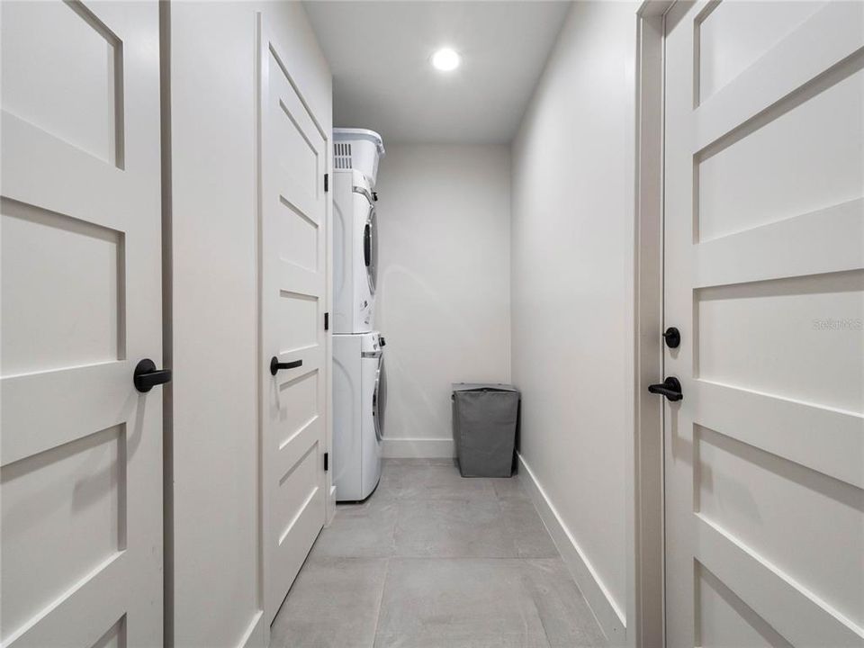 Large laundry room off the kitchen