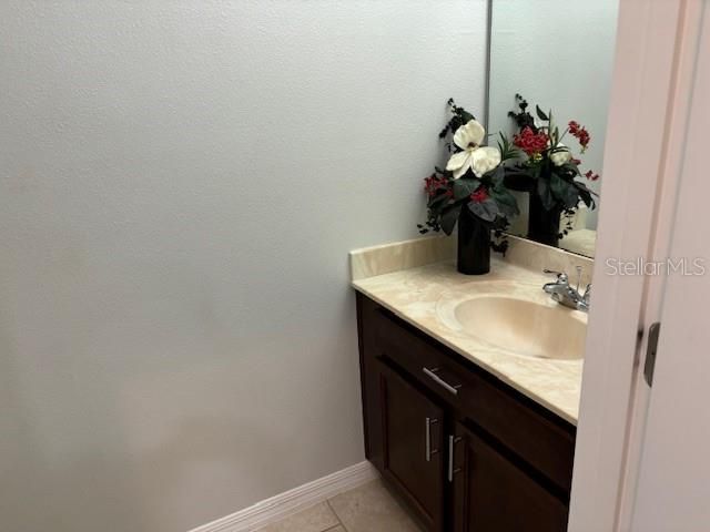 Powder Room on 1st Floor