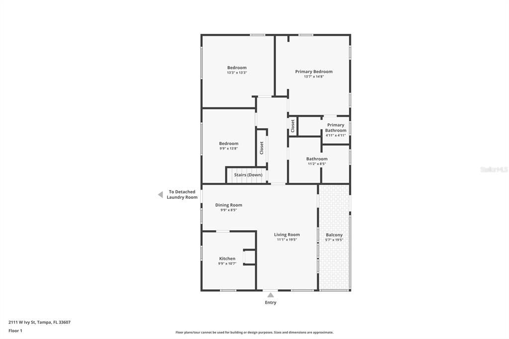 For Sale: $995,000 (3 beds, 2 baths, 1301 Square Feet)