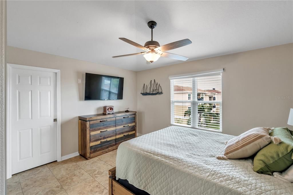 Master Bedroom with walk in closet