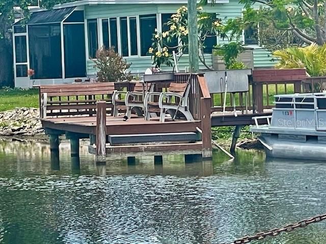 Community dock and fish cleaning station