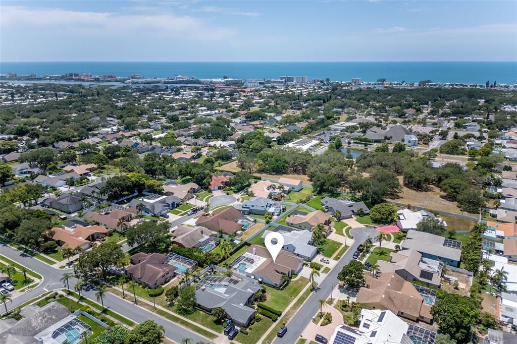 Aerial of View of Neighborhood