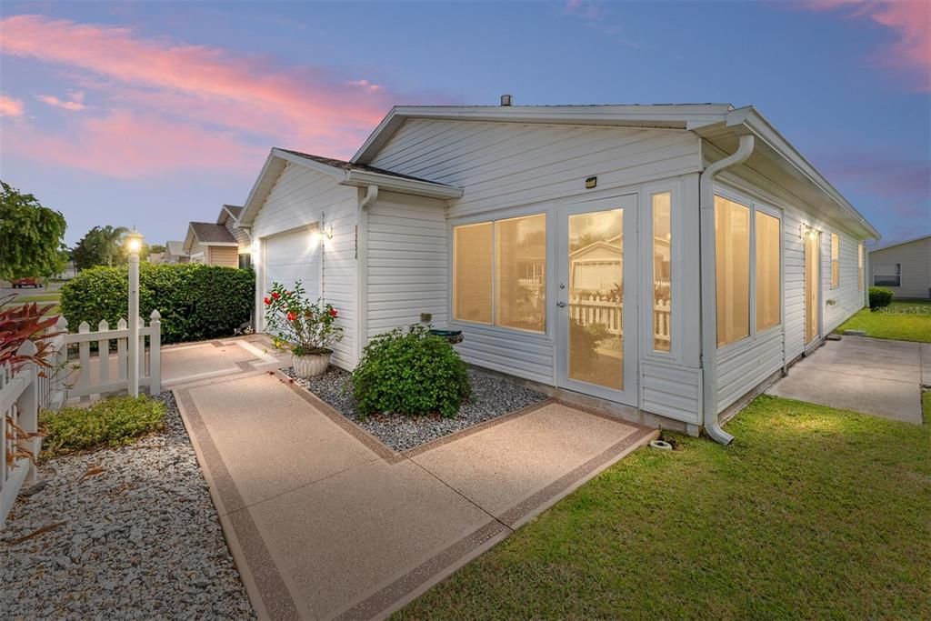 NICE ENTRY TO THIS COLONY MODEL PATIO VILLA