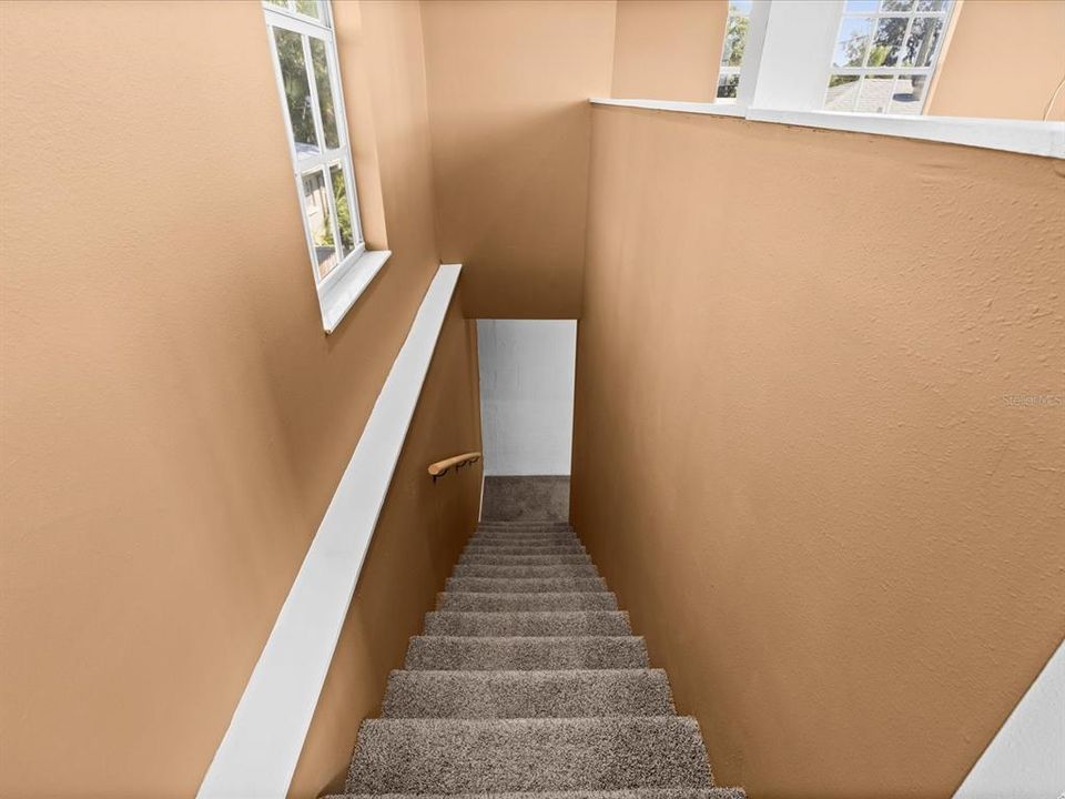 Stairs to Bonus Room / 3rd Bedroom