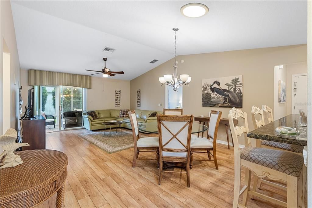 Stunning Entry and Vaulted Ceiling