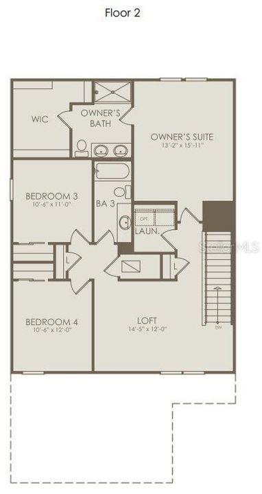 Floor Plan - Floor Two