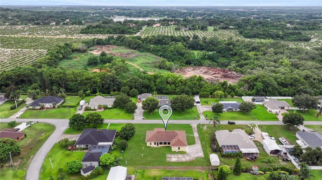 Aerial Neighborhood View