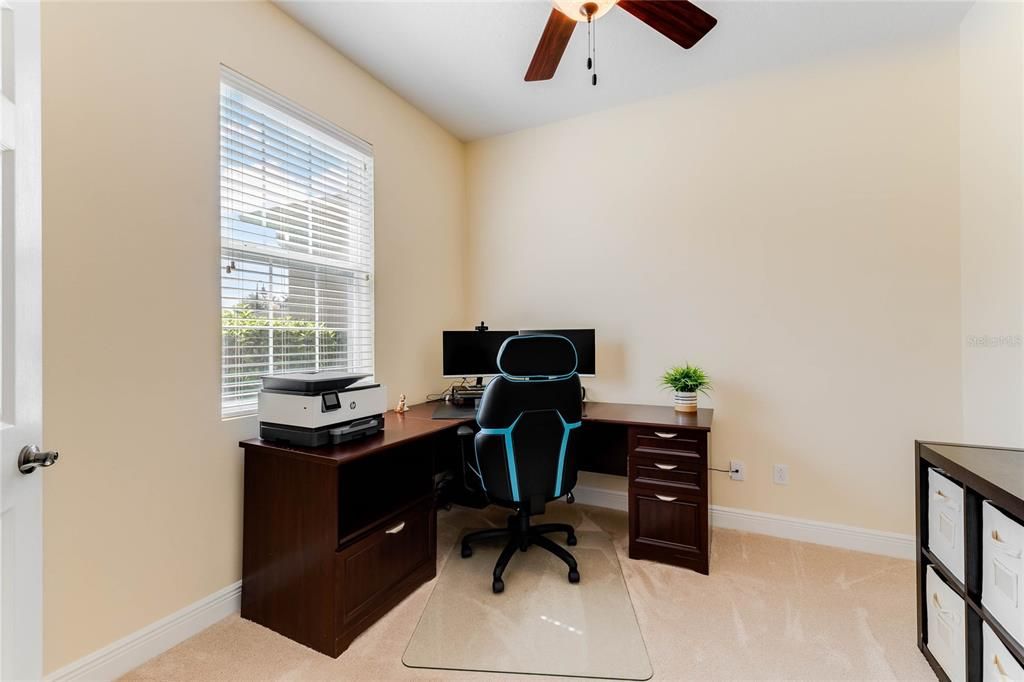 Second Office. Can be Bonus Room, Game Room, Home Gym, Craft Room, Secondary Walk-In Pantry, or Storage Room