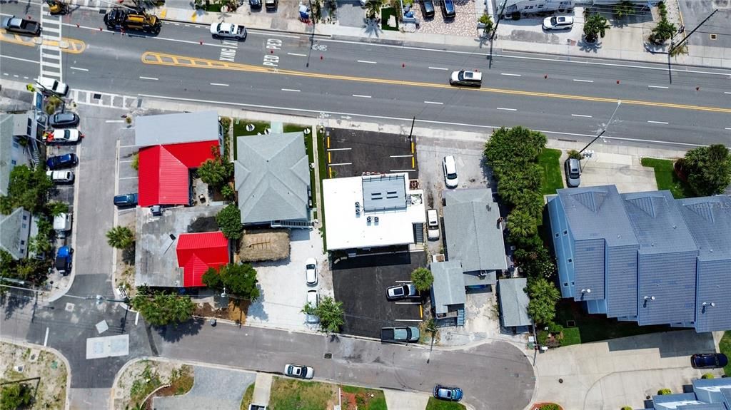 Overhead view Gulf Blvd.