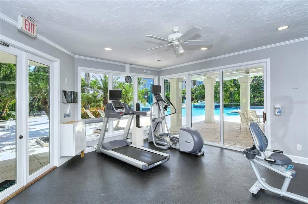 Stay in shape in the state-of-the-art fitness center!