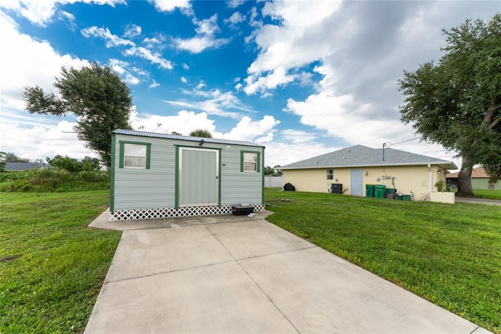 2nd lot has a drive way already in place,  perfect for that detached garage!