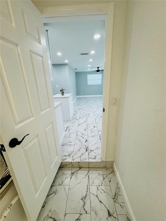 Laundry Room Entrance