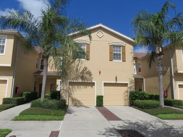 Front of townhome