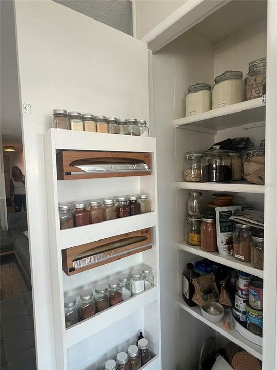 Pantry for all those “extras”