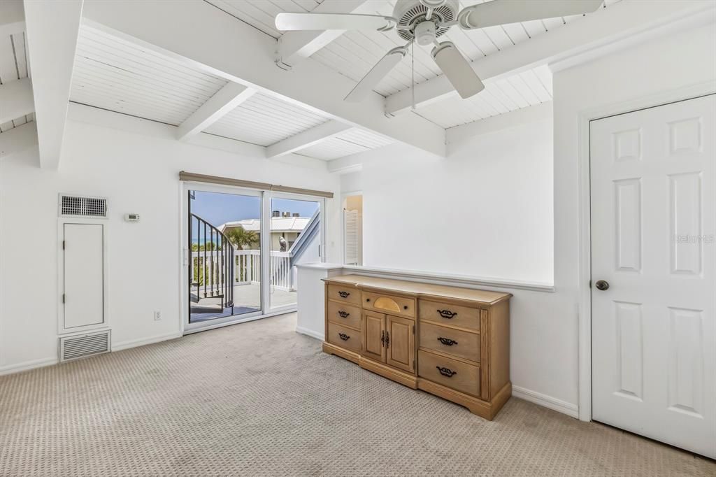 Guest Room #2 Sleeping Loft with private deck and Gulf views!