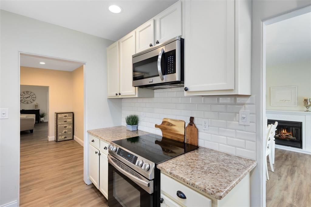 Beautiful Subway tile backsplash