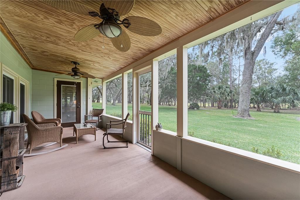 Back Screened Porch