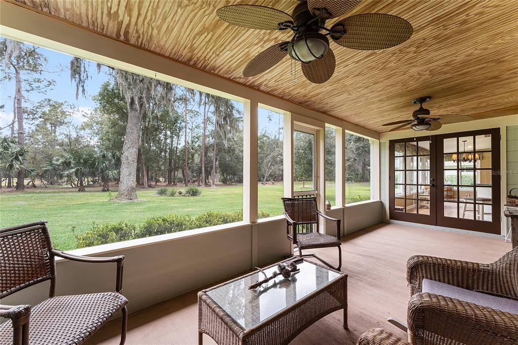 Back Screened Porch