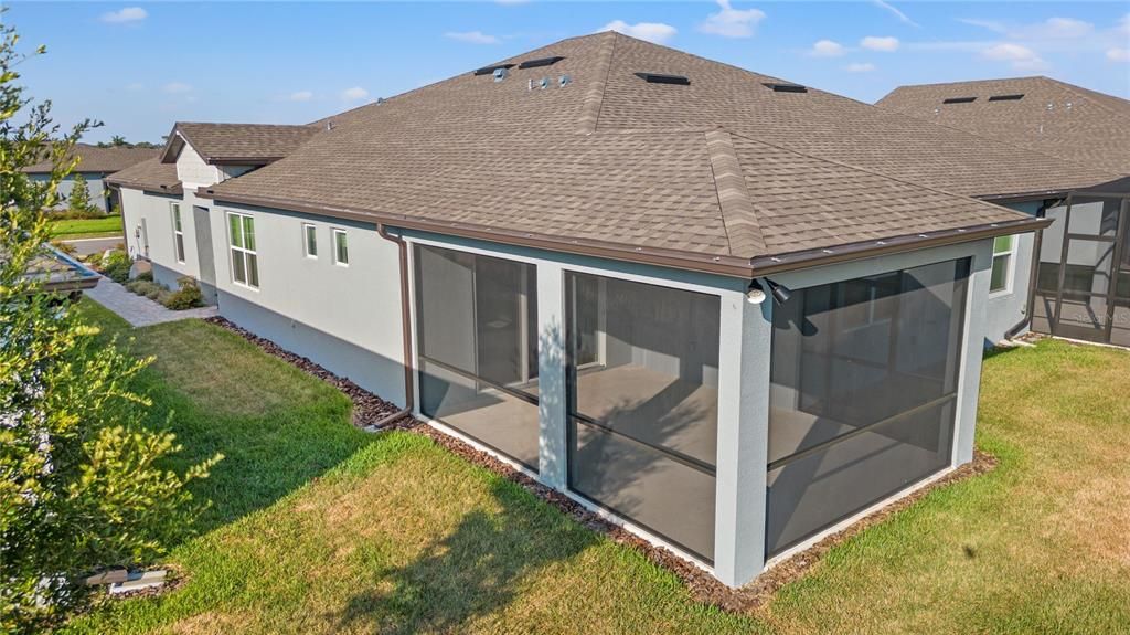 10’x20’ extended under roof lanai with noseum screen