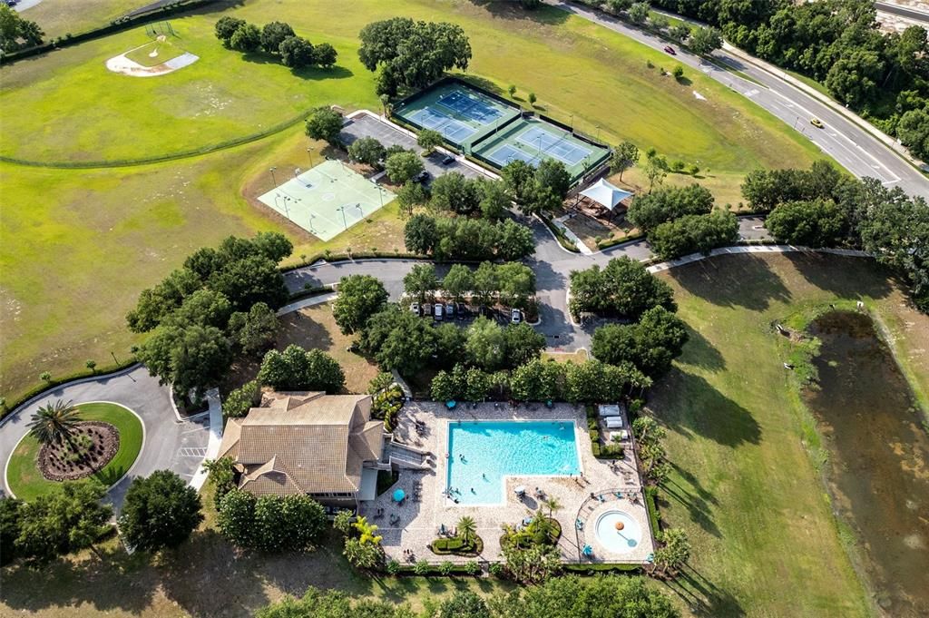 Clubhouse - Aerial View