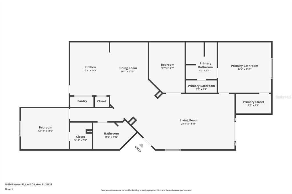 Active With Contract: $337,500 (2 beds, 2 baths, 1722 Square Feet)