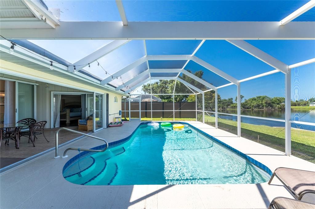 Another View Of The Screened Pool Area.