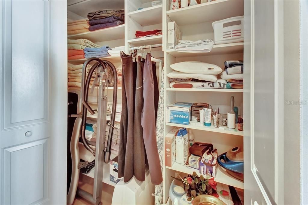 Primary Suite-Custom Linen Closet