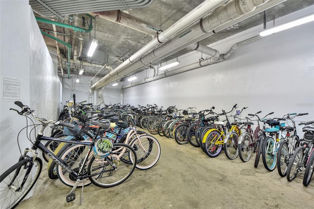 Bike Storage Area