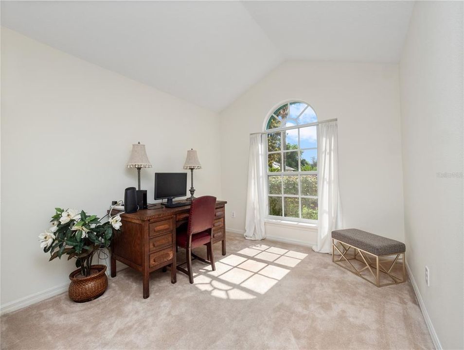 Sitting area off of the master bedroom