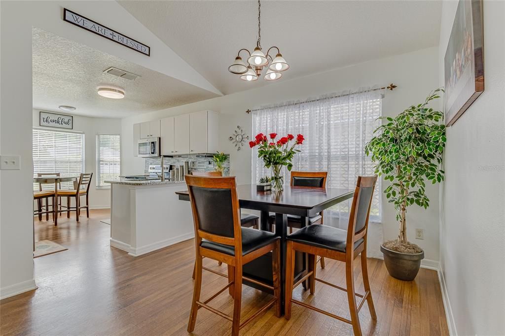 Dining and Kitchen area