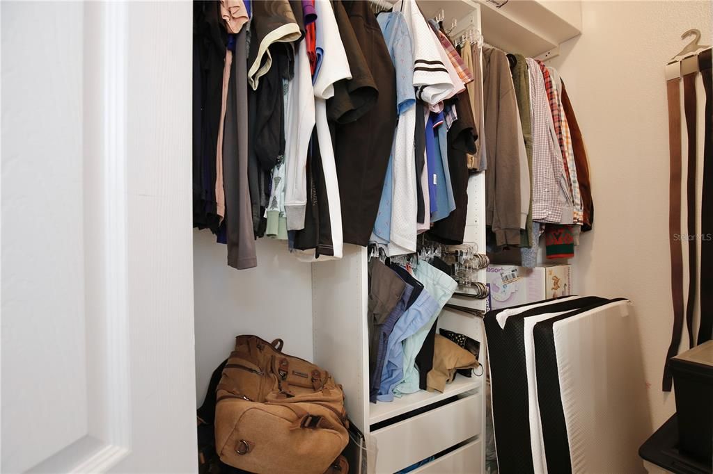 secondary closet