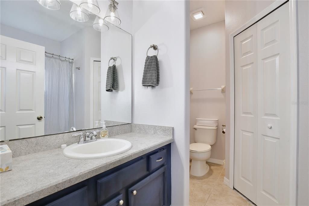 Secondary bathroom