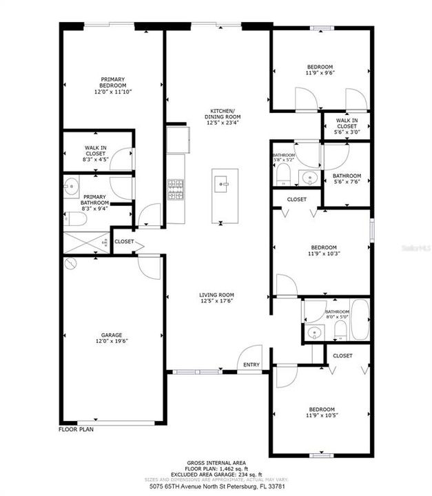 For Sale: $478,800 (4 beds, 2 baths, 1462 Square Feet)