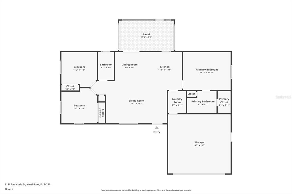 Active With Contract: $274,900 (3 beds, 2 baths, 1212 Square Feet)