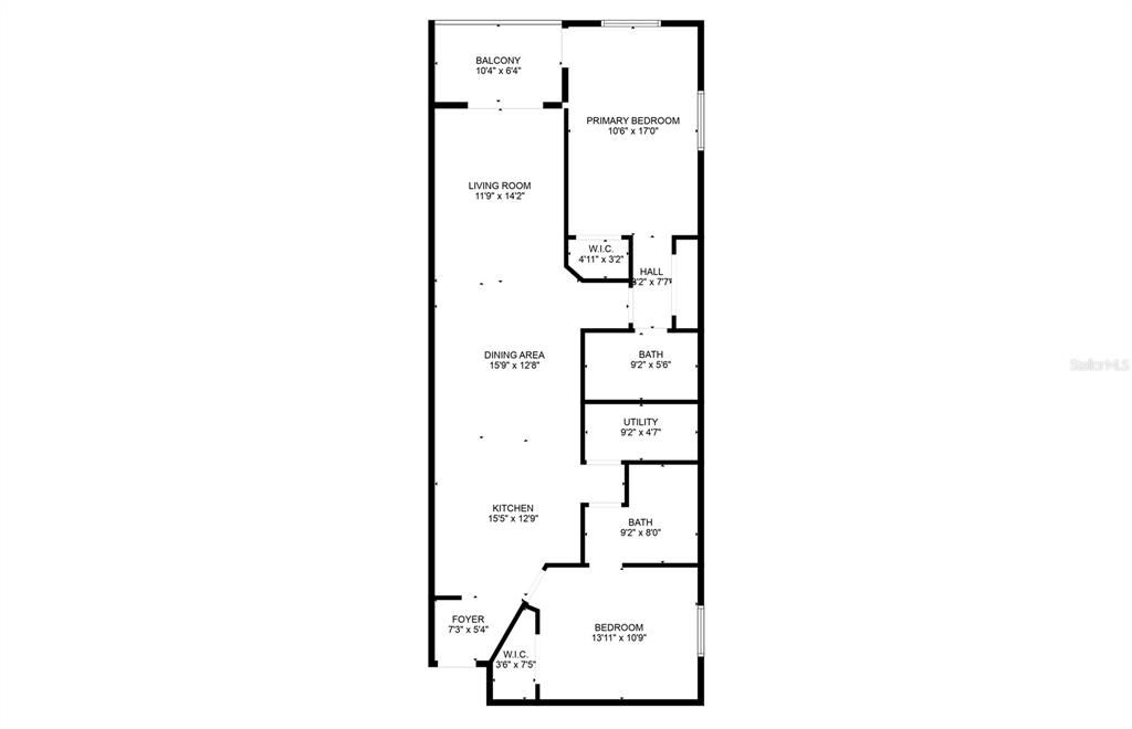 For Sale: $450,000 (2 beds, 2 baths, 1141 Square Feet)