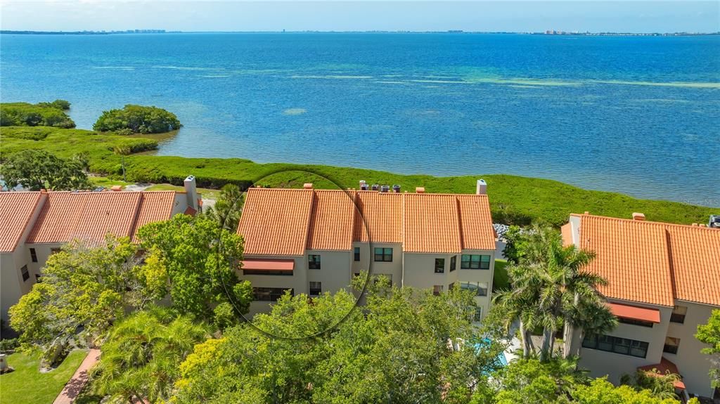 Corner Location Provides Full Panoramic View of Sarasota Bay - Downtown Sarasota Skyline and Longboat Key