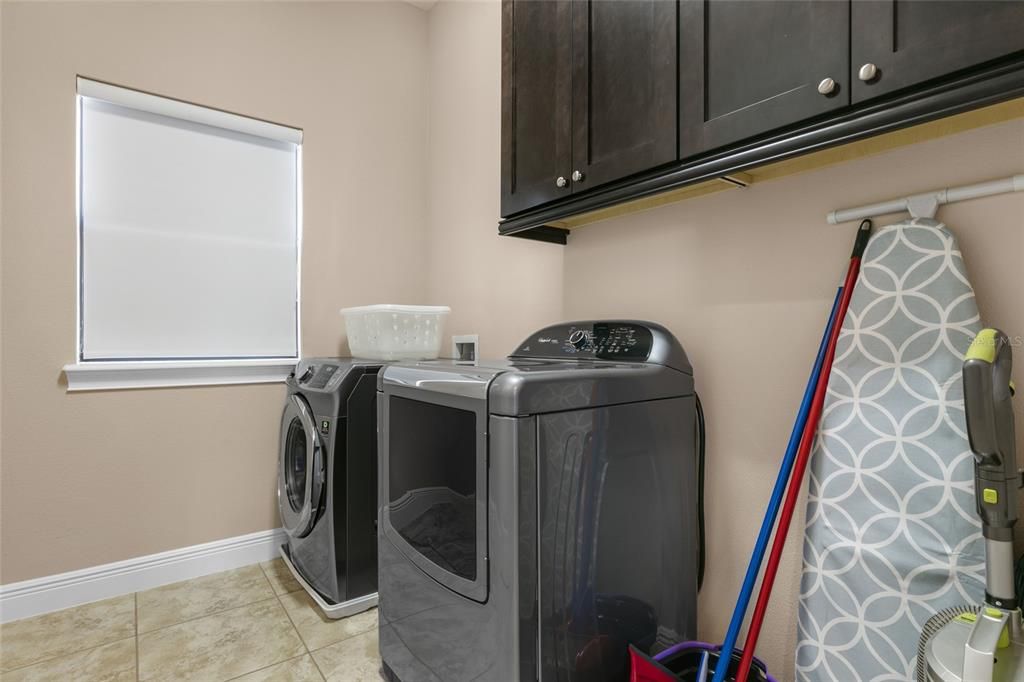 Full laundry with front load washer & dryer 2nd level