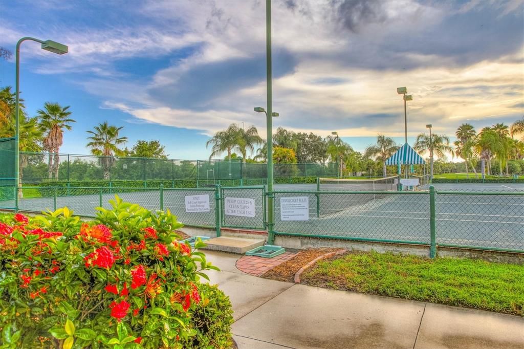 Tennis facility - Lighted