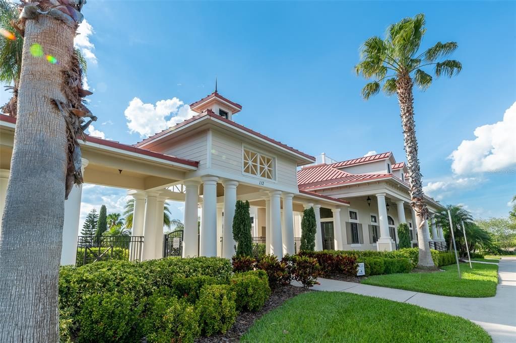 CLUBHOUSE ENTRANCE