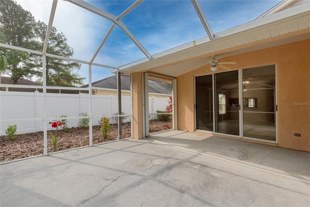 Two guest bedrooms with vaulted ceilings, fans, lights and new carpeting.