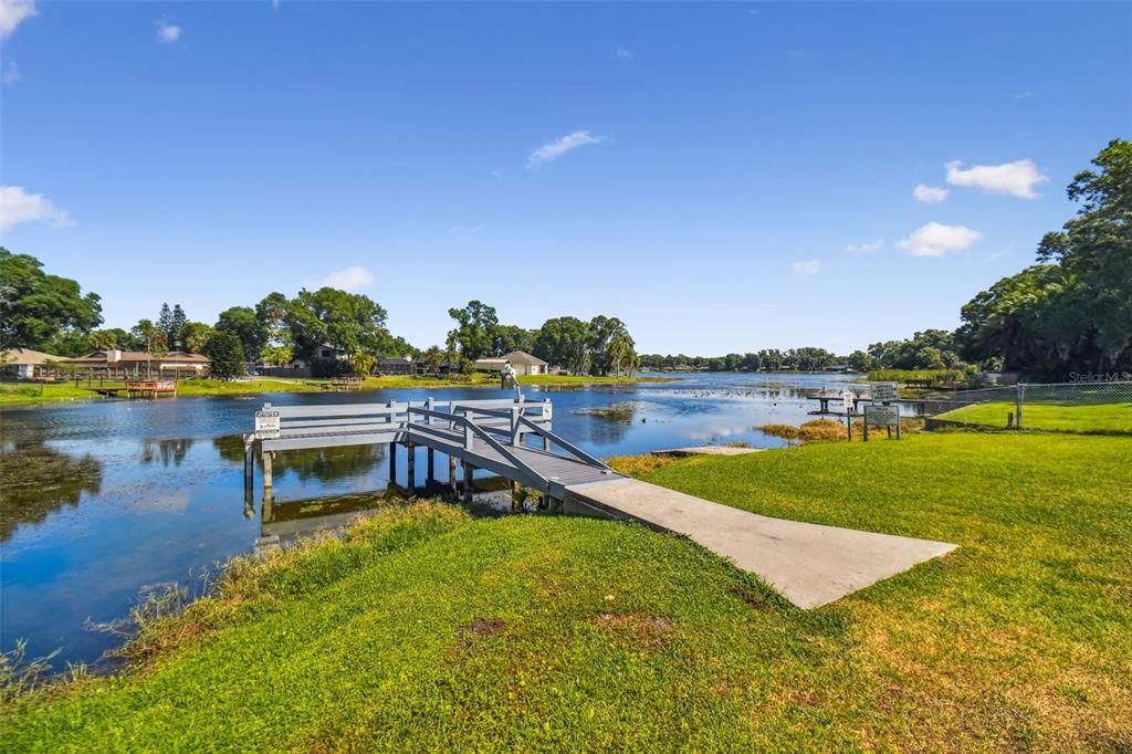 Lake Joyce Fishing Dock