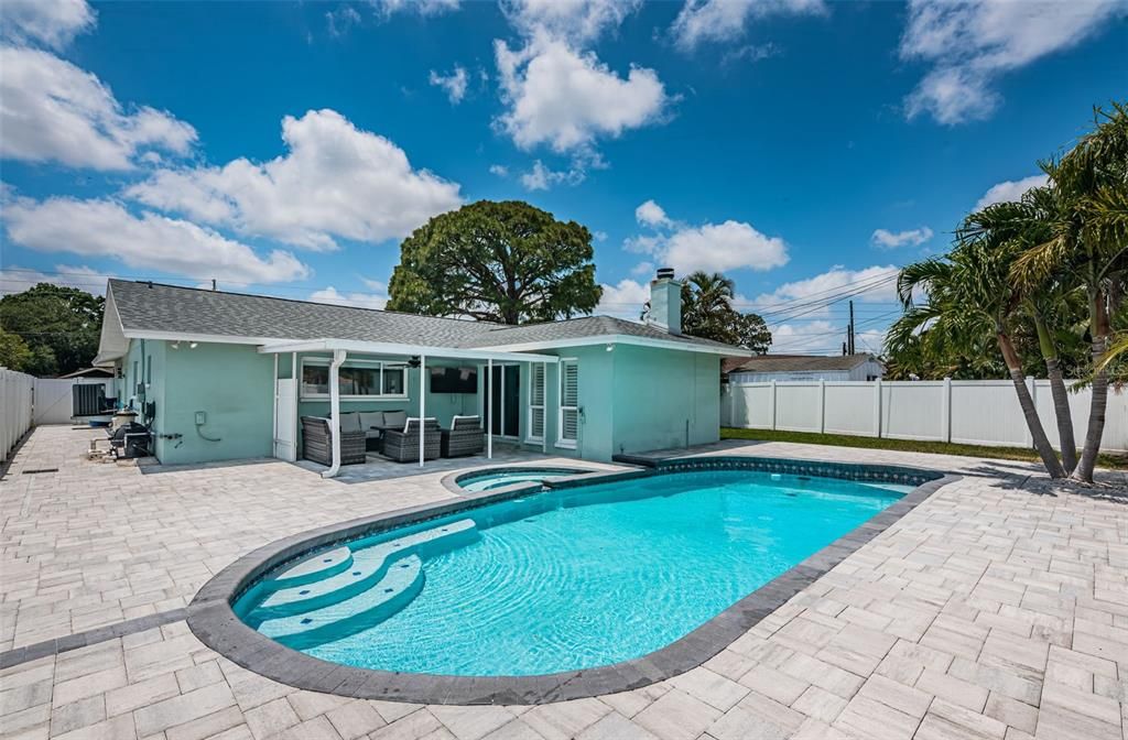 Pool and Pavers